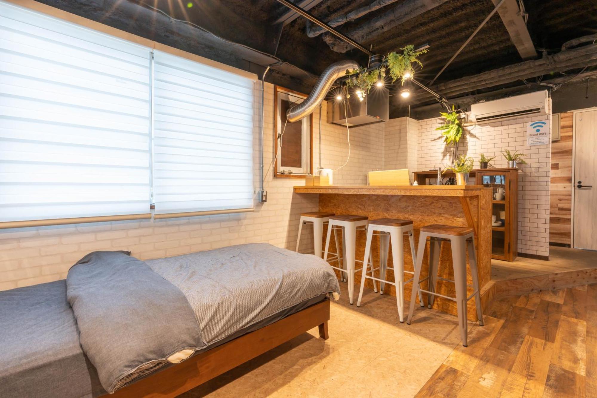 오사카 U.House 아파트 호텔 객실 사진